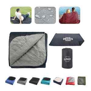 Manta de Camping Impermeable y Resistente al Viento con Logotipo Personalizado, Manta de Felpa para Estadio, Alfombra Protectora contra el Viento para Barco, Viajes, Camping, Senderismo - Product Image 2