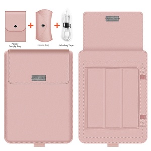 Housse de protection multifonction en polyester pour ordinateur portable <span class=keywords><strong>MacBook</strong></span> <span class=keywords><strong>Pro</strong></span>/Air 17 pouces, avec support intégré, pour l'exportation - Product Image 5