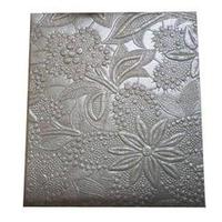 Papier spécial fait main, gaufré en forme de galets, blanc métallisé, 63,5x38x13mm, pour emballage cadeau, recyclable, pulpe de bagasse, tailles personnalisées
