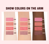 NICE FACE Liquid Glow Blush Natural Radiant Cheek Tint Tahan Air Tahan Lama Ringan Multifungsi Rias Wajah