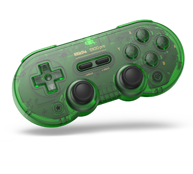 8Bitdo SN30 Pro Wireless  Controller Green and Purple