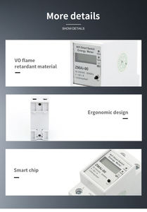 TY-MCB-1 Tuya Smart, Interruptor Medidor de Energía WiFi para Riel DIN, Control por Voz con la Aplicación Smart Life, para Monitoreo de Energía de Electrodomésticos - Product Image 6