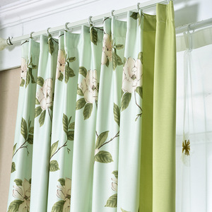 Tenda in stile americano soggiorno Cortinas <span class=keywords><strong>Para</strong></span> Sala tenda a fiori tenda stampata per Hotel - Product Image 2