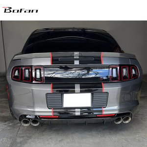 กันชนหลังทรง GT500 สำหรับ <span class=keywords><strong>Ford</strong></span> <span class=keywords><strong>Mustang</strong></span> 2013-2014 GT500 แบบตรงรุ่น ไม่ทำสี - Product Image 3
