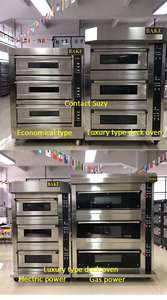 Four à <span class=keywords><strong>pain</strong></span> industriel à gaz à 3 étages et 9 plateaux pour la cuisson du <span class=keywords><strong>pain</strong></span>, en acier inoxydable, pour restaurant - Product Image 6