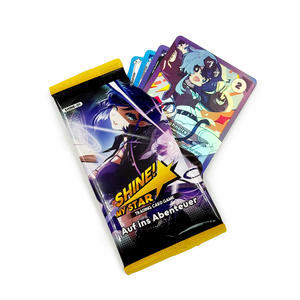 カスタムデザインホイルパックブースターボックスホログラフィックアニメトレーディングカードTCGプレイカードゲームカスタム印刷トレーディングカード任意のサイズ - Product Image 3