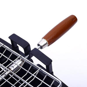 Kit <span class=keywords><strong>Girarrosto</strong></span> Elettrico in Acciaio Inox con Motore 12V, Griglia Portatile Moderna ed Ecologica con Design Pieghevole Senza Fumo - Product Image 2