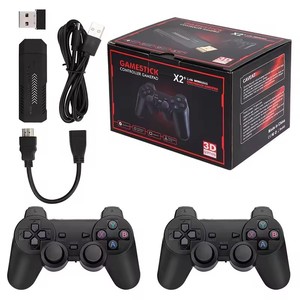 Neuer X2 Plus Game Stick 4K HD <span class=keywords><strong>Gamestick</strong></span> 60000 Spiele 256G <span class=keywords><strong>3D</strong></span> Retro-Videospielkonsole 2,4G Kabellose Controller für PSP/N64/PS1 - Product Image 2