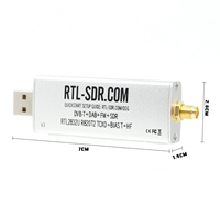 Kit récepteur SDR TCXO haute précision 1PPM (RTL-SDR V3, R820T2, RTL2832U) - Gamme de fréquences de 0,1 MHz à 1,7 GHz
