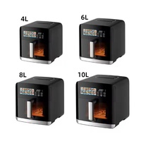 Four à air chaud carré classique 3 en 1 en acier inoxydable avec friteuse à air et micro-ondes, haute qualité, usage commercial et domestique
