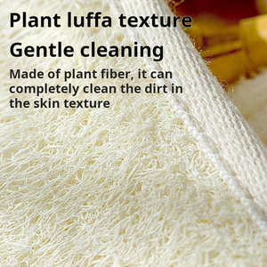 Wholesale Natural Eco-Friendly Loofah Bath Sponge Modern Long Loofah Towel <b>for</b> Soft <b>Shower</b> Cleaning <b>Back</b> Pulling Strip - Product Image 4