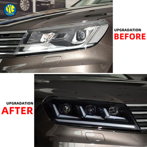 YU GUANG per Volkswagen <span class=keywords><strong>Touareg</strong></span> VW <span class=keywords><strong>Touareg</strong></span> 2016 2017 <span class=keywords><strong>2018</strong></span>, Aggiornamento Fari a LED, Gruppo Luci Anteriori, Accessori Auto - Product Image 3