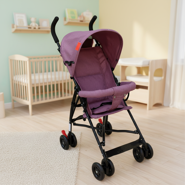 Wholesale Good Quality Lightweight Travel Baby Stroller Portable Foldable Compact Baby Stroller Umbrella Stroller with Canopy