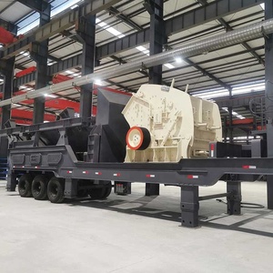 Usine de Production d'agréments de pierre minière, Station de concassage à Impact Mobile, prix d'usine de concassage à Impact de granit et de calcaire Mobile - Product Image 2