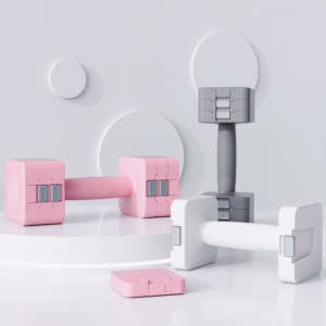 GORDON muestra gratis al por mayor nuevo juego de mancuernas de peso ajustable de hierro ABS para mujeres gimnasio en casa entrenamiento EQUIPO DE Fitness - Product Image 4