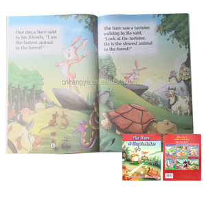 Libros de cuento de hadas para niños, papel ecológico, Educación Temprana, tapa dura, libros educativos en inglés para bebés, venta al por mayor - Product Image 2