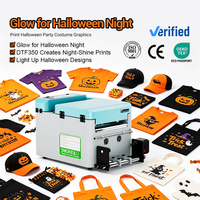 Nouvelle machine de secouage et de séchage de poudre DTF Fcolor, équipement de recyclage de poudre pour transfert personnalisé Halloween pour petites entreprises