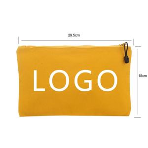 Étui à crayons et stylos en toile grande capacité personnalisé, trousse de maquillage, pochette de rangement pour marqueurs, sac de papeterie pour l'école et le bureau - Product Image 5