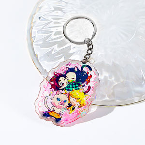 بيع بالجملة لطيف تأثيري للرجال والنساء Pochita Key حقيبة هدية ملحق مصنوع من البلاستيك - Product Image 3