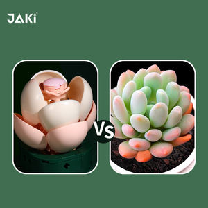 MOC Flower Bouquet Suculenta Maceta Construcción Ciudad DIY Decoración del hogar Ladrillos Juguetes Compatible Brickhead Building Blocks Set - Product Image 6