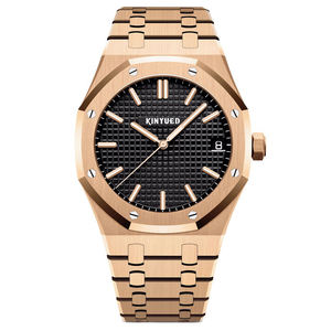 Montre-bracelet automatique de haute qualité, fabrication japonaise, MIYOTA 8215, faible MOQ, personnalisable, boîtier en acier inoxydable, verre saphir, montre mécanique pour homme - Product Image 2