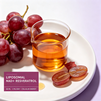 NAD Resveratrol Gouttes Liquides Cellulaires OEM ODM Marque Privée Vente en Gros Formule Personnalisée Formule Avancée pour Compléments Alimentaires