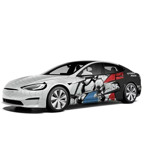 Vinilo Autoadhesivo NIKO de Alta Calidad con Diseño Personalizado para Autos, Vinilo Decorativo para Carrocería Completa con Patrón de Dibujos Animados - Product Image 1