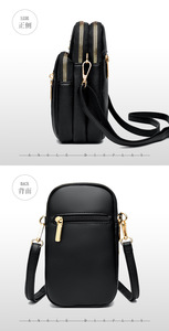 Sac bandoulière léger multi-poches, petit sac à main pour téléphone portable, portefeuille, vente en gros, étui pour téléphone portable pour femmes - Product Image 4