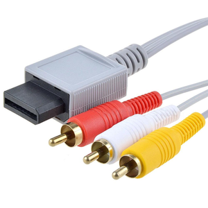 Syytech Trò chơi giao diện điề<span class=keywords><strong>u</strong></span> khiển 1.8m âm thanh video Composite 3RCA <span class=keywords><strong>Adapter</strong></span> <span class=keywords><strong>AV</strong></span> Cable Đối với Nintendo <span class=keywords><strong>Wii</strong></span> <span class=keywords><strong>Wii</strong></span> <span class=keywords><strong>U</strong></span> trò chơi phụ kiện - Product Image 3