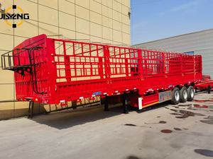 Semi-<span class=keywords><strong>remorque</strong></span> à ridelles 3 <span class=keywords><strong>essieux</strong></span> de fabrication chinoise, excellent rapport qualité-prix, pour le transport de marchandises - Product Image 5