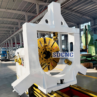 Tour horizontal robuste CW61125 X3000, largeur de guidage 600/755 mm, capacité de charge 7 tonnes, pour le tournage de grandes pièces métalliques