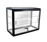 Étagères professionnelles transparentes, idéales pour armoire de téléphone portable, porte ouverte, vitrine, affichage de la vision complète