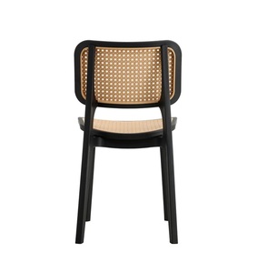 Nordic Stacking Restaurant PP Plastic Cane Rattan Outdoor Garden Household Dining <b>Chairs</b> - Product Image 5