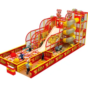 Hot Sale Naughty Castle & Rope Tube Indoor Playground Toys Forest Inspired Games for Fun and Adventure