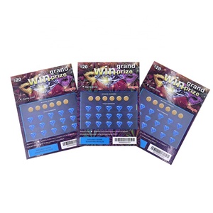 Top Quality Custom Color Printing Variable Data Unique Lucky Custom <b>Scratch</b> off Lottery Tickets for <b>Scratch</b> Win - Product Image 6