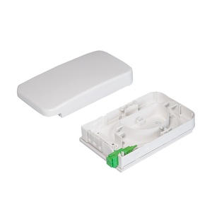 Giá bán buôn FTTx 86mm sợi quang faceplate bàn hộp 2 lõi sợi ổ cắm bảng SC Adapter - Product Image 1