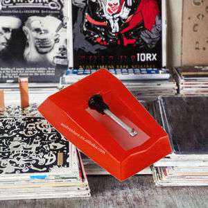 Stylet en plastique <span class=keywords><strong>diamant</strong></span>é conforme, aiguille de remplacement <span class=keywords><strong>pour</strong></span> tourne-disque <span class=keywords><strong>vinyle</strong></span> LP - Product Image 3