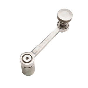 Raffinement F-225 Deux araignées 90 degrés BS Finition 304 Raccord de support de verre d'araignée en acier inoxydable - Product Image 5