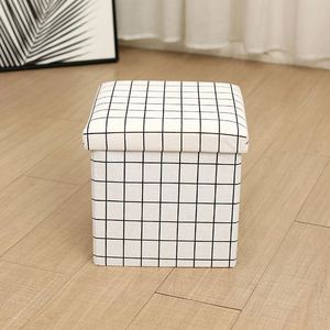 Living Foldable Storage Bins Box Ottoman Container Organizer Cushion Seat - Product Image 5