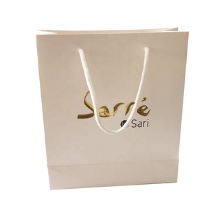 Luxury Handmade Custom Color Print <strong>Cheap</strong> Garment Shopping <strong>Paper</strong> <strong>Bags</strong> - Product Image 4