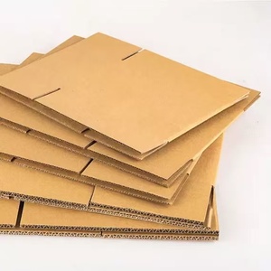 Biểu tượng tùy chỉnh in tái chế Kraft hộp sóng với Matt cán & dập nổi hình dạng tùy chỉnh bao bì - Product Image 2