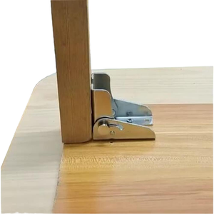 Self-Lock Folding <strong>Hinge</strong> 0-90 Degree Leg Support Bracket for Dining Kitchen <strong>Table</strong> Bed Workbench <strong>Foldable</strong> Locking Furniture - Product Image 2