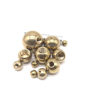 Высокоточный латунный шарик с резьбовым отверстием для промышленного использования шарики из нержавеющей стали - Product Image 6