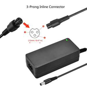 Chargeur de scooter électrique 42V 2A pour Hiboy Gotrax Segway Ninebo Xiaomi M365 Bird <span class=keywords><strong>Lime</strong></span> Skip Spin 10S 36V Chargeur de batterie Li-ion - Product Image 5