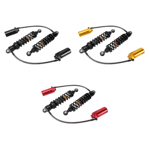 Amortisseurs arrière réglables pour moto avec réservoir externe pour Harley Touring Street <span class=keywords><strong>Road</strong></span> Glide Ultra 2014 et plus - Product Image 2
