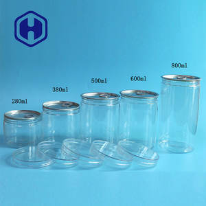 360Ml Trái Cây Khô Rau Quả Nắp Vặn Tròn Dễ Dàng Mở Trống Nhựa Thức Ăn Cho Thú Cưng - Product Image 6