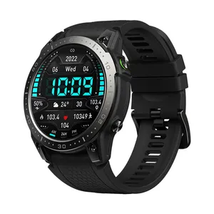 Zeblaze Ares 3 Pro jam tangan cerdas 1.43 inci, jam tangan pintar Ultra HD layar AMOLED panggilan suara 100 + mode olahraga Monitor Kesehatan 24 jam