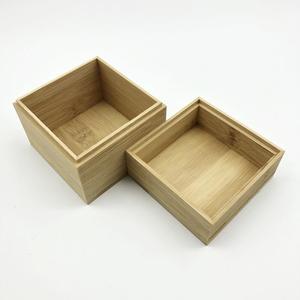 Custom Square Card <strong>Toy</strong> Gift Packaging Bamboo Wooden <strong>Box</strong> Wholesale <strong>Box</strong> <strong>With</strong> <strong>Lid</strong> - Product Image 5