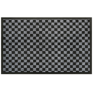 Customized Checkered Door Mat Rectangle Non-woven Fabric Absorbent Non-slip Entrance Hall Balcony Front Door Porch Commercial - Product Image 2