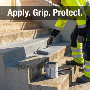 Revêtement hydrofuge pour escaliers en béton extérieurs, scellant pour escaliers extérieurs, revêtement imperméable pour escaliers pour la sécurité - Product Image 4